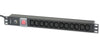 Multipresa 12 Posti VDE da Rack 19'' con Interruttore Spina C20 1U