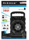 Cassa Speaker Bluetooth Portatile Con Luci Rgb 30w Ca-bt013 Altoparlante Batteria