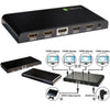 Splitter HDMI 4K 60Hz HDR 3D 4 vie