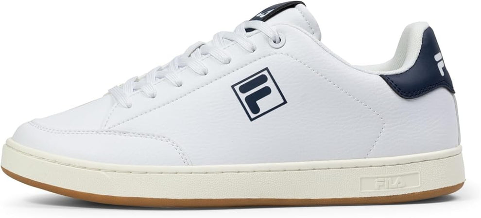 Fila Scarpe da Ginnastica da Uomo Courtbay, White Fila Navy Marshmallow