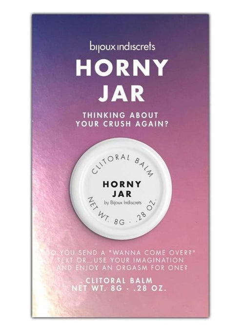 Olio massaggio balsamo donna clitoride Horny Jar Sandalo