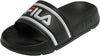Fila Morro Bay Slipper Kids, Ciabatte Unisex - Bambini e ragazzi, Nero