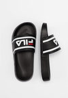 Fila Morro Bay Slipper Kids, Ciabatte Unisex - Bambini e ragazzi, Nero