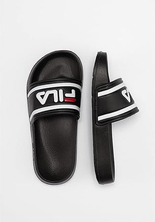 Fila Morro Bay Slipper Kids, Ciabatte Unisex - Bambini e ragazzi, Nero