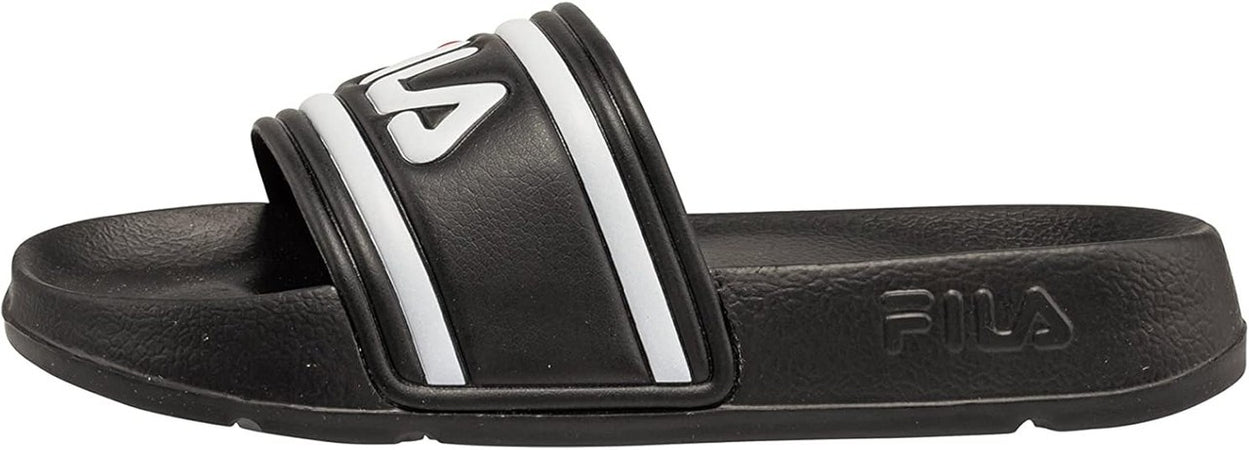 Fila Morro Bay Slipper Kids, Ciabatte Unisex - Bambini e ragazzi, Nero