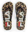FILA Troy PRT Slipper Wmn, Infradito Donna, Leopard