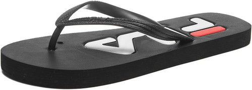 FILA Troy Slipper, Infradito Uomo, Nero (Black)