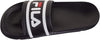 Fila Morro Bay Slipper, Ciabatta a fascia Uomo, Nero Dress Blue