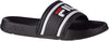 Fila Morro Bay Slipper, Ciabatta a fascia Uomo, Nero Dress Blue