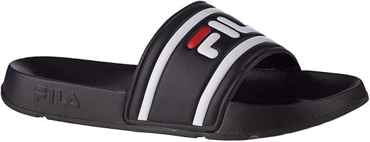Fila Morro Bay Slipper, Ciabatta a fascia Uomo, Nero Dress Blue