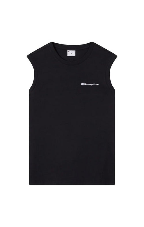 Champion Smanicato in Cotone da Uomo Icons, Regular, Nero