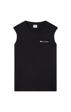 Champion Smanicato in Cotone da Uomo Icons, Regular, Nero