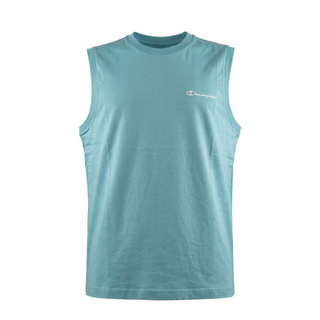 Champion Smanicato in Cotone da Uomo Icons, Regular, Azzurro
