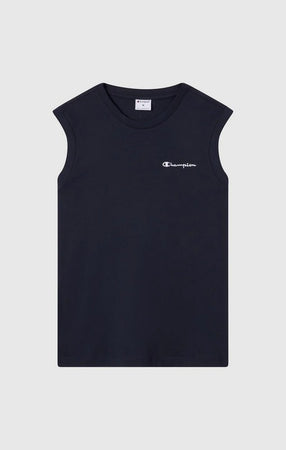 Champion Smanicato in Cotone da Uomo Icons, Regular, Blu