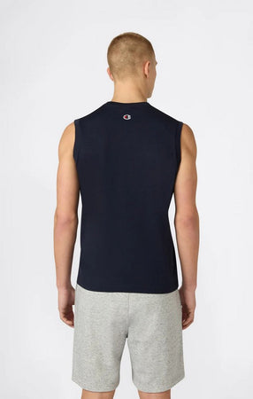 Champion Smanicato in Cotone da Uomo Icons, Regular, Blu