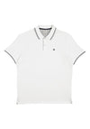 Polo uomo Champion Polo Gallery in cotone piqué – Standard Fit, leggera e traspirante Bianco