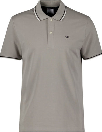 Polo uomo Champion Polo Gallery in cotone piqué – Standard Fit, leggera e traspirante Grigio
