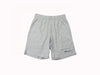 Bermuda uomo Champion Icons in cotone – Jersey morbido, vita elasticizzata con coulisse Grigio