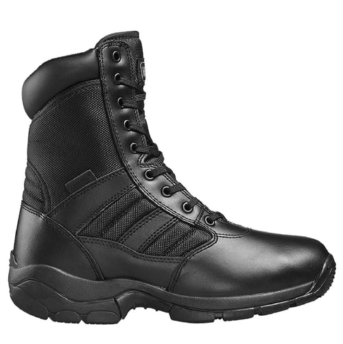 Magnum PANTHER 8.0 BLACK – Scarponi da Lavoro Antiscivolo con Zip Laterale YKK e Suola ad Alta Trazione