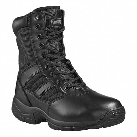 Magnum PANTHER 8.0 BLACK – Scarponi da Lavoro Antiscivolo con Zip Laterale YKK e Suola ad Alta Trazione