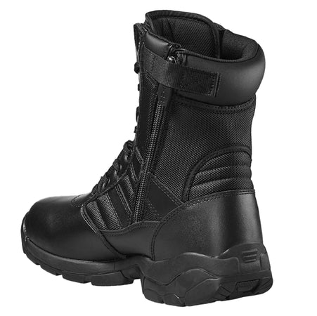 Magnum PANTHER 8.0 BLACK – Scarponi da Lavoro Antiscivolo con Zip Laterale YKK e Suola ad Alta Trazione