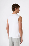 Champion Smanicato in Cotone da Uomo Icons, Regular, Bianco