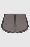 Pantaloncini donna Champion in cotone – Slim Fit con profili a contrasto, vita elasticizzata
