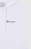 Canotta con cappuccio uomo Champion Icons – Jersey di cotone leggero, senza maniche Bianco