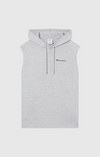 Canotta con cappuccio uomo Champion Icons – Jersey di cotone leggero, senza maniche Grigio