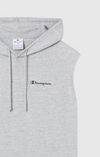 Canotta con cappuccio uomo Champion Icons – Jersey di cotone leggero, senza maniche Grigio