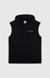 Canotta con cappuccio uomo Champion Icons – Jersey di cotone leggero, senza maniche Nero
