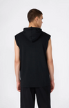 Canotta con cappuccio uomo Champion Icons – Jersey di cotone leggero, senza maniche Nero
