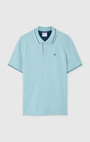 Polo uomo Champion Polo Gallery in cotone piqué – Standard Fit, leggera e traspirante Azzurro