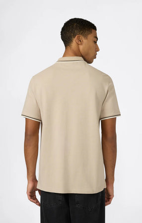 Polo uomo Champion Polo Gallery in cotone piqué – Standard Fit, leggera e traspirante Beige