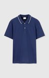 Polo uomo Champion Polo Gallery in cotone piqué – Standard Fit, leggera e traspirante Blu BS561