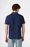 Polo uomo Champion Polo Gallery in cotone piqué – Standard Fit, leggera e traspirante Blu BS561