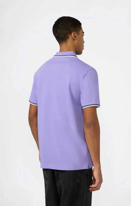 Polo uomo Champion Polo Gallery in cotone piqué – Standard Fit, leggera e traspirante Viola