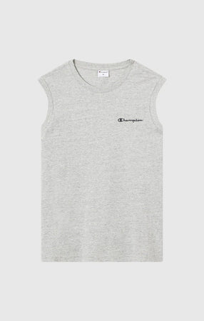 Champion Smanicato in Cotone da Uomo Icons, Regular, Grigio