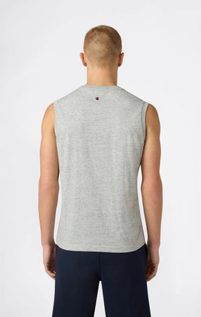 Champion Smanicato in Cotone da Uomo Icons, Regular, Grigio