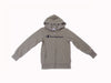 Felpa con cappuccio bambino Champion – Zip intera, tasche a marsupio e maxi logo Beige