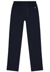 Pantaloni Champion Authentic Straight Hem Regular Fit in Jersey di Cotone Nero