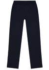 Pantaloni Champion Authentic Straight Hem Regular Fit in Jersey di Cotone Nero