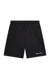 Pantaloncini Bermuda Champion Icons in Cotone e Poliestere Regular Fit Nero