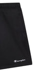 Pantaloncini Bermuda Champion Icons in Cotone e Poliestere Regular Fit Nero