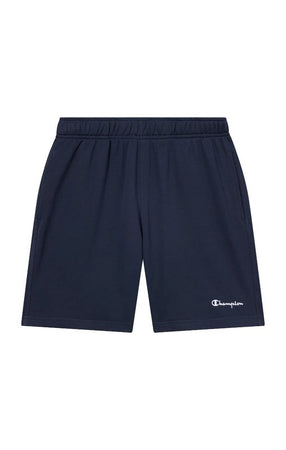Pantaloncini Bermuda Champion Icons in Cotone e Poliestere Regular Fit Blu