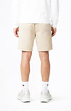 Pantaloncini Bermuda Champion Icons in Cotone e Poliestere Regular Fit Beige