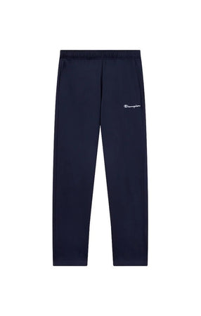 Pantaloni Uomo Champion Icons in Jersey di Cotone Standard Fit Blu