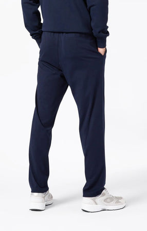 Pantaloni Uomo Champion Icons in Jersey di Cotone Standard Fit Blu