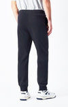 Pantaloni Uomo Champion Slim Fit Icons in Cotone Pro Jersey Melange – Leggeri e Traspiranti Nero