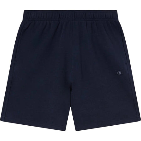 Champion Pantaloncini Uomo Tuta Leggeri in Cotone e Poliestere Spring Poly Terry 280 g Blu